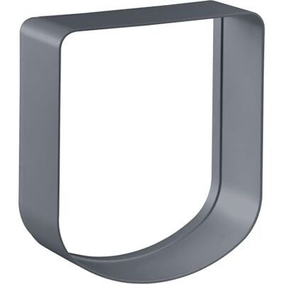 Ferplast Swing 1 Extension Verlängerungstunnel für Katzenklappe 15,5 x 5 x h 16 cm Tiefe 5 cm, Grau Ferplast Swing 1 Extension Verlängerungstunnel für Katzenklappe 15,5 x 5 x h 16 cm Tiefe 5 cm, Grau