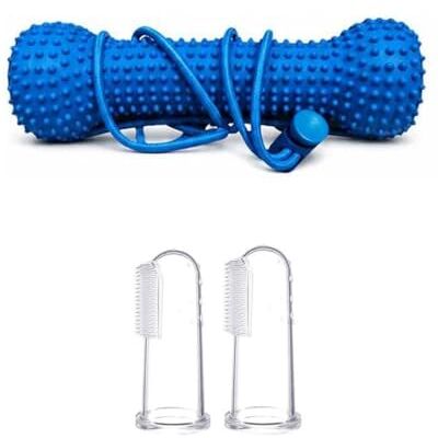 Generic Dog Teeth Cleaning Bone Toy Chewable Soft Rubber Textured for Pets One Piece Body With Attached Rope for Home And Travel Oral Care Routines Generic Dog Teeth Cleaning Bone Toy Chewable Soft Rubber Textured for Pets One Piece Body With Attached Rope for Home And Travel Oral Care Routines