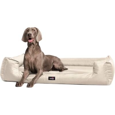 tierlando ® Orthopädisches Hundebett Goofy für große Hunde XL bis XXXL mit waschbarerem Polyester-Bezug, ideal bei Gelenkproblemen Größe: 110x90cm Farbe: 05 Creme tierlando ® Orthopädisches Hundebett Goofy für große Hunde XL bis XXXL mit waschbarerem Polyester-Bezug, ideal bei Gelenkproblemen Größe: 110x90cm Farbe: 05 Creme