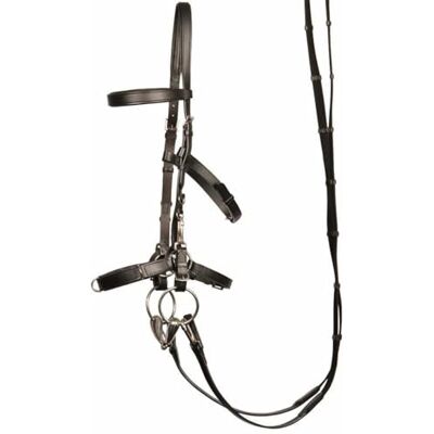 AMKA Harry`s Horse Leder Kappzaum Trense gepolstert und verstellbar AMKA Harry`s Horse Leder Kappzaum Trense gepolstert und verstellbar