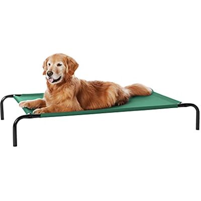 Amazon Kühlendes erhöhtes Hund Haustierbett, Grün, Größe L, L 130 x B 80 x H 19 cm Amazon Kühlendes erhöhtes Hund Haustierbett, Grün, Größe L, L 130 x B 80 x H 19 cm