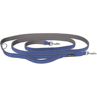 Petlando Hundeleine Outdoor mit Sicherheitsgriff, Navy, 300x2,5cm Für mittelgroße Hunde, 3-fach verstellbare Führleine, reflektierend, weiche Mesh-Polsterung, starke Karabiner, Umhängeleine Petlando Hundeleine Outdoor mit Sicherheitsgriff, Navy, 300x2,5cm Für mittelgroße Hunde, 3-fach verstellbare Führleine, reflektierend, weiche Mesh-Polsterung, starke Karabiner, Umhängeleine
