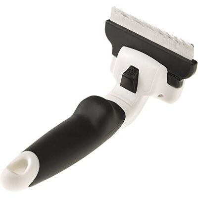 Ferplast Trimmer für Hunde und Katzen GRO 5773, Größe M, Kurzes und Mittleres Haar, Gewicht 8 Bis 20 kg, Austauschbare Klinge Ferplast Trimmer für Hunde und Katzen GRO 5773, Größe M, Kurzes und Mittleres Haar, Gewicht 8 Bis 20 kg, Austauschbare Klinge