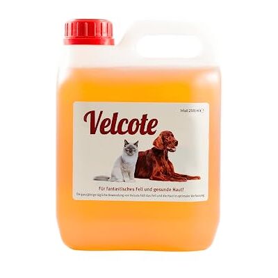 Grau das Original Velcote, kaltgepresstes Öl mit wichtigen Omega 3 und Omega -6 Fettsäuren zur Unterstützung des Fellwechsels 1er Pack (1 x 2,5 Liter), Ergänzungsfuttermittel für Hunde & Katzen Grau das Original Velcote, kaltgepresstes Öl mit wichtigen Omega 3 und Omega -6 Fettsäuren zur Unterstützung des Fellwechsels 1er Pack (1 x 2,5 Liter), Ergänzungsfuttermittel für Hunde & Katzen