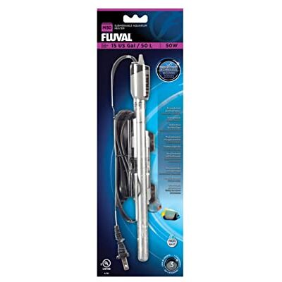Fluval A781 M50 Aquarienheizer für Aquaien bis 50 L, 50 W Kompaktes, zuverlässiges Heizen mit Spiegeltechnologie Fluval A781 M50 Aquarienheizer für Aquaien bis 50 L, 50 W Kompaktes, zuverlässiges Heizen mit Spiegeltechnologie