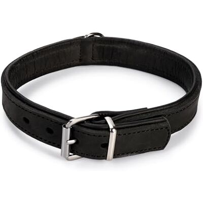 Karlie Rondo, Hundehalsbänder, Breit, Leder, Schwarz, 47x2,7 cm Karlie Rondo, Hundehalsbänder, Breit, Leder, Schwarz, 47x2,7 cm