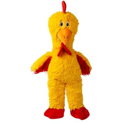 KONG Knots Huhn Hundespielzeug Internes geknotetes Seil & Dual Squeakers Strapazierfähiges Plüsch mit minimaler Füllung, Indoor/Outdoor Kau- & Zerrspielzeug (klein) KONG Knots Huhn Hundespielzeug Internes geknotetes Seil & Dual Squeakers Strapazierfähiges Plüsch mit minimaler Füllung, Indoor/Outdoor Kau- & Zerrspielzeug (klein)