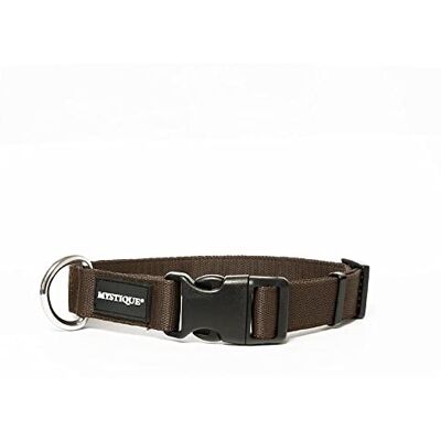 Mystique ® Nylon Halsband Profi 25mm braun 55-65cm normal Mystique ® Nylon Halsband Profi 25mm braun 55-65cm normal