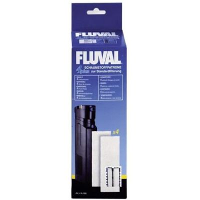 Fluval Schaumstoffpatrone, zur Standardfilterung für den 4+ Innenfilter, 4er Pack Fluval Schaumstoffpatrone, zur Standardfilterung für den 4+ Innenfilter, 4er Pack
