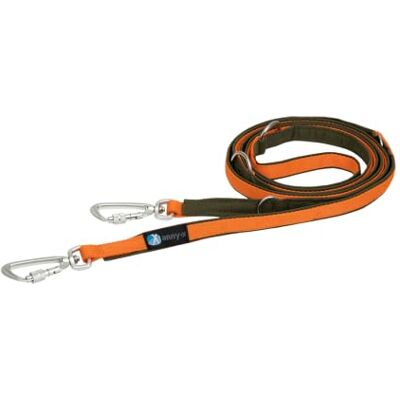 anny-x Anny·X Führleine Safety Fun Oliv-Orange 4 Fach verstellbare Hundeleine gepolstert Länge 3 m anny-x Anny·X Führleine Safety Fun Oliv-Orange 4 Fach verstellbare Hundeleine gepolstert Länge 3 m