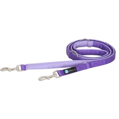 anny-x Anny·X Führleine Bolt Fun Lavendel gepolsterte Hundeleine, verstellbare Leine mit Bolzenkarabiner Größe Classic 3 m x 2,5 cm anny-x Anny·X Führleine Bolt Fun Lavendel gepolsterte Hundeleine, verstellbare Leine mit Bolzenkarabiner Größe Classic 3 m x 2,5 cm