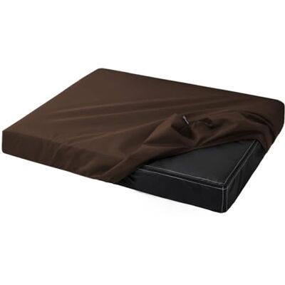 tierlando ® Quick-Cover Hugo Basic Matratzenschoner für Hundebett und Hundematratze aus Polyester – rechteckiger, waschbarer Spannbettlakenbezug Größe: 80x60cm Farbe: 01 Braun tierlando ® Quick-Cover Hugo Basic Matratzenschoner für Hundebett und Hundematratze aus Polyester – rechteckiger, waschbarer Spannbettlakenbezug Größe: 80x60cm Farbe: 01 Braun