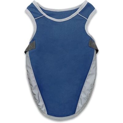 Croci Hund Kühlweste - Blau - 35CM Croci Hund Kühlweste - Blau - 35CM