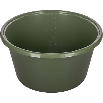 Kerbl Futterschale, Futterschüssel, olivgrün, Ø31,5cm x 16,7cm, 8l, Kunststoff, Pferde, Kälber, schlagzäh, temperaturbeständig Kerbl Futterschale, Futterschüssel, olivgrün, Ø31,5cm x 16,7cm, 8l, Kunststoff, Pferde, Kälber, schlagzäh, temperaturbeständig