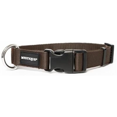 Mystique ® Nylon Halsband Profi 30mm braun 55-65cm normal Mystique ® Nylon Halsband Profi 30mm braun 55-65cm normal