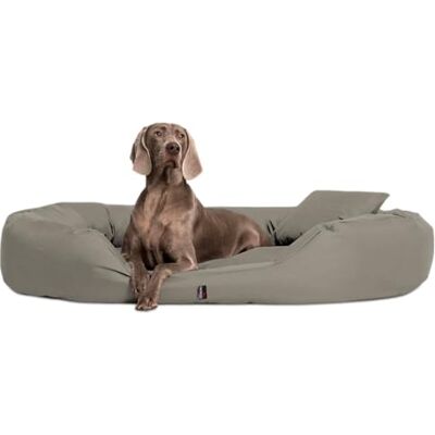 tierlando ® Orthopädisches Hundebett Sammy mit viscoelastischer Matratze und hohem Rand aus robustem Polyester für gelenkschonenden Schlaf und höchsten Komfort Größe: 140x105cm Farbe: 34 Dunkelbeige tierlando ® Orthopädisches Hundebett Sammy mit viscoelastischer Matratze und hohem Rand aus robustem Polyester für gelenkschonenden Schlaf und höchsten Komfort Größe: 140x105cm Farbe: 34 Dunkelbeige