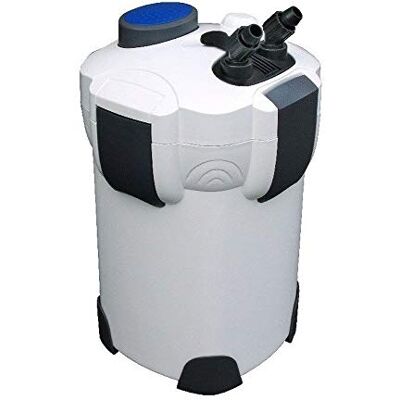AquaOne Aquarium Außenfilter HW-303A 1400 L/h I Hochwertiger Filter für Aquarien bis 700 Liter I Pumpe mit Filtermedien für Süßwasser und Meerwasser Becken AquaOne Aquarium Außenfilter HW-303A 1400 L/h I Hochwertiger Filter für Aquarien bis 700 Liter I Pumpe mit Filtermedien für Süßwasser und Meerwasser Becken