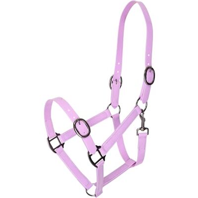 Imperial Riding Halfter IRH Super-Proof Glossy, wasserdichtes & schmutzabweisendes Nylonhalfter mit glänzendem Finish, Robustes Design mit verstellbarem Sitz und Karabiner, Flieder, Pony Imperial Riding Halfter IRH Super-Proof Glossy, wasserdichtes & schmutzabweisendes Nylonhalfter mit glänzendem Finish, Robustes Design mit verstellbarem Sitz und Karabiner, Flieder, Pony