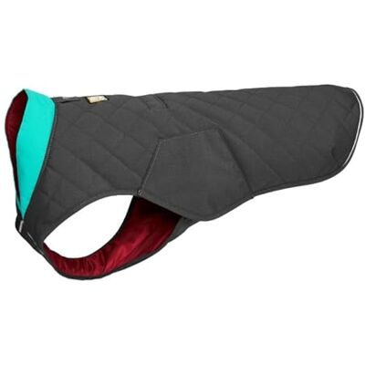 RUFFWEAR Stumptown Jacket, Warmer und Abriebfester Hundemantel für Klare Kalte Tage, Twilight Grey X-Small RUFFWEAR Stumptown Jacket, Warmer und Abriebfester Hundemantel für Klare Kalte Tage, Twilight Grey X-Small