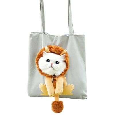 Generic Haustiere Tragetasche für Hunde & Katzen Cartoon Canvas Schultertasche Atmungsaktive kuschelige Plüschtasche mit Kopföffnung für kleine Haustiere, Verstellbare Tragetasche für Hunde & Katzen unter Generic Haustiere Tragetasche für Hunde & Katzen Cartoon Canvas Schultertasche Atmungsaktive kuschelige Plüschtasche mit Kopföffnung für kleine Haustiere, Verstellbare Tragetasche für Hunde & Katzen unter
