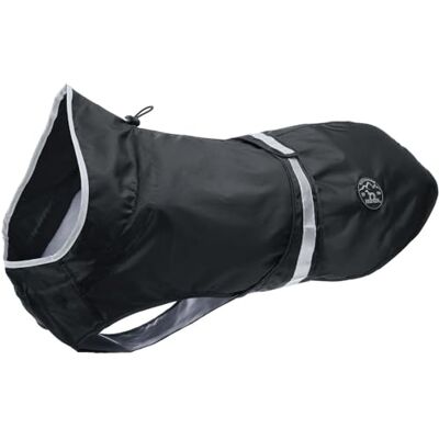 Hunter Hunde-Regenmantel UPPSALA RAIN, Farbe: schwarz, wind- & wasserfest, anpassbarer Bauchgurt, reflektierend, elastische Beinschlaufen, kompakt verstaubar, leicht zu reinigen, waschbar, Größe: 70 Hunter Hunde-Regenmantel UPPSALA RAIN, Farbe: schwarz, wind- & wasserfest, anpassbarer Bauchgurt, reflektierend, elastische Beinschlaufen, kompakt verstaubar, leicht zu reinigen, waschbar, Größe: 70