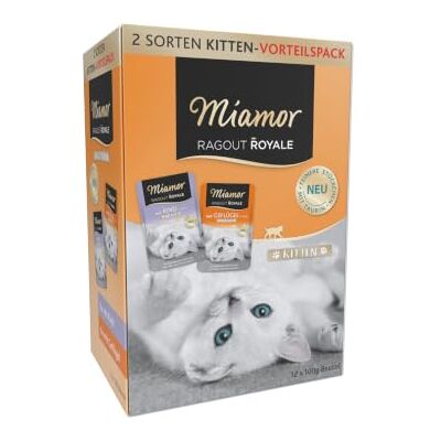 Miamor Ragout Royale in Jelly Kitten Multibox, 4er Pack 4x12x100g Miamor Ragout Royale in Jelly Kitten Multibox, 4er Pack 4x12x100g
