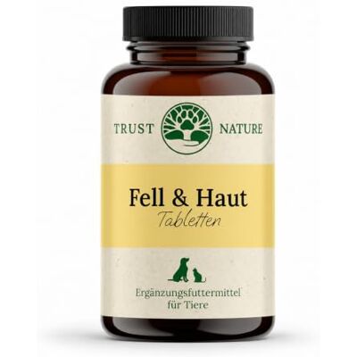 Trust Fell & Haut Kautabletten für Hunde & Katzen, 90 Tabletten Trust Fell & Haut Kautabletten für Hunde & Katzen, 90 Tabletten
