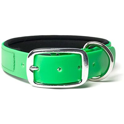 Mystique ® Biothane Halsband Deluxe Neopren 25mm beta neon grün 35-43cm Mystique ® Biothane Halsband Deluxe Neopren 25mm beta neon grün 35-43cm