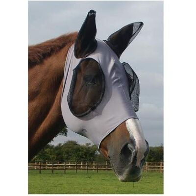 Premier Equine Fliegenmaske - Elastisches Lycra, 360° Schutz Premier Equine Fliegenmaske - Elastisches Lycra, 360° Schutz