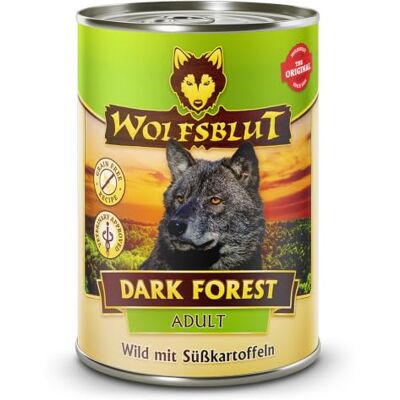 Wolfsblut – Dark Forest Adult Futter mit Zutaten für ausgewachsene Hunde. Alleinfutter ohne künstliche Zusatzstoffe, Farb- und Konservierungsstoffe 395g Wolfsblut – Dark Forest Adult Futter mit Zutaten für ausgewachsene Hunde. Alleinfutter ohne künstliche Zusatzstoffe, Farb- und Konservierungsstoffe 395g