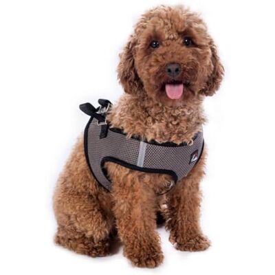 HKM Buddy Soft Hundegeschirr, Steingrau, L HKM Buddy Soft Hundegeschirr, Steingrau, L