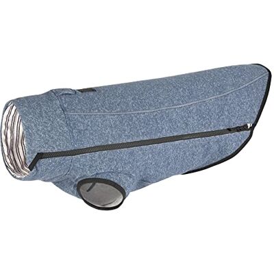 RUFFWEAR Hemp Hound Pullover für Hunde, Premium Hundepullover aus Bio-Baumwoll-Mischgewebe, leichtes & warmes Hunde-Sweatshirt, alle Rassen, Slate Blue, L RUFFWEAR Hemp Hound Pullover für Hunde, Premium Hundepullover aus Bio-Baumwoll-Mischgewebe, leichtes & warmes Hunde-Sweatshirt, alle Rassen, Slate Blue, L