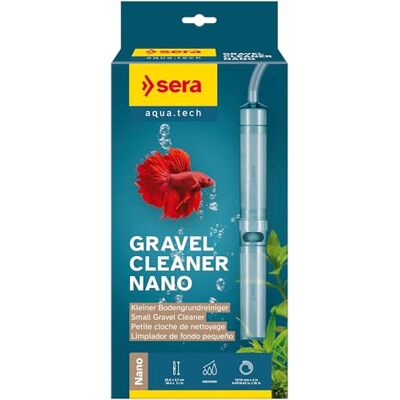 sera Gravel Cleaner Nano Mulmsauger Aquarium klein für kleine Aquarien Bodensauer & Mulmglocke Bodengrundreiniger inkl. transparentem 2 m Schlauch Für alle Kiessorten Aquarium Zubehör sera Gravel Cleaner Nano Mulmsauger Aquarium klein für kleine Aquarien Bodensauer & Mulmglocke Bodengrundreiniger inkl. transparentem 2 m Schlauch Für alle Kiessorten Aquarium Zubehör