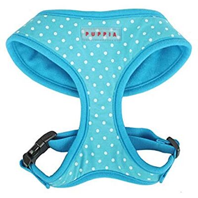 Puppia PAHA-AC301 Dotty Geschirr, S, blau Puppia PAHA-AC301 Dotty Geschirr, S, blau