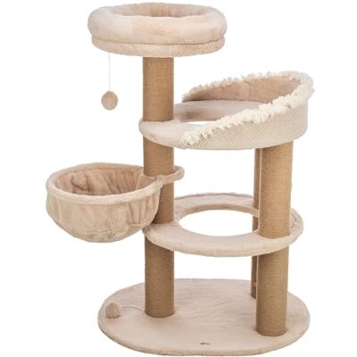 TRIXIE Katzen-Kratzbaum Boho Filippo, mehrstöckig – 114 cm, beige TRIXIE Katzen-Kratzbaum Boho Filippo, mehrstöckig – 114 cm, beige
