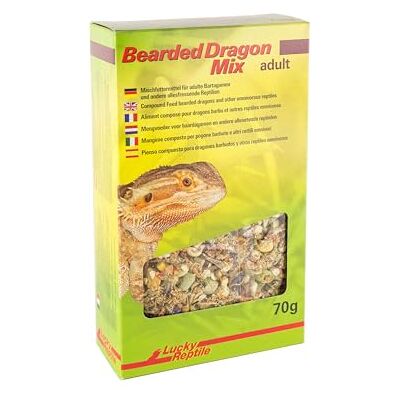 Lucky Reptile Bearded Dragon Mix, Variante:Adult 70 g Lucky Reptile Bearded Dragon Mix, Variante:Adult 70 g
