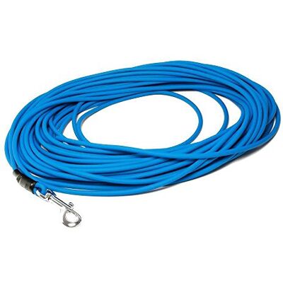 Mystique ® Biothane Schleppleine rund 6mm Standard Karabiner hellblau 5m Mystique ® Biothane Schleppleine rund 6mm Standard Karabiner hellblau 5m