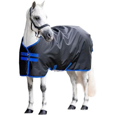 Horseware Amigo Ripstop 900D Lite 0g Turnout Decke Black/Classic Blue Deckengröße:145 cm / 6´6 Horseware Amigo Ripstop 900D Lite 0g Turnout Decke Black/Classic Blue Deckengröße:145 cm / 6´6