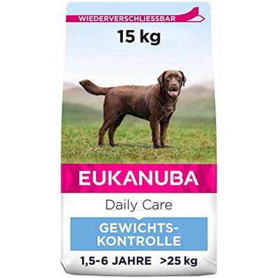 Eukanuba Großrasse Gewichtskontrolle Trockenfutter - 15kg Eukanuba Großrasse Gewichtskontrolle Trockenfutter - 15kg
