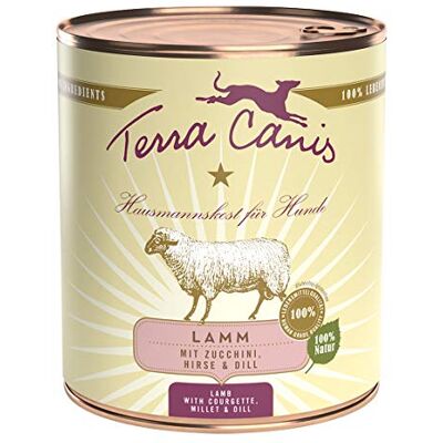 Terra Canis Lamm mit Zucchini, Hirse und Dill, (1 x 800 g) Terra Canis Lamm mit Zucchini, Hirse und Dill, (1 x 800 g)