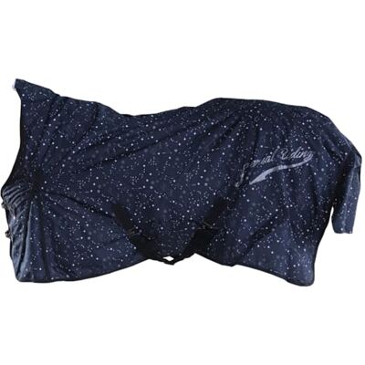 Imperial Riding Outdoordecke 600D IRHSuper-Dry Stardust – als Regendecke, Übergangsdecke & Winterdecke – wasserdichte Weidedecke mit Fleece-Futter – Pferdedecke in Schwarz – 145cm Imperial Riding Outdoordecke 600D IRHSuper-Dry Stardust – als Regendecke, Übergangsdecke & Winterdecke – wasserdichte Weidedecke mit Fleece-Futter – Pferdedecke in Schwarz – 145cm