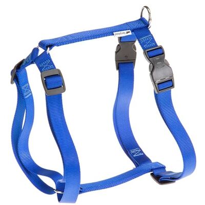 FERPLAST Champion Nylon Hundegeschirr - XXL - Blau FERPLAST Champion Nylon Hundegeschirr - XXL - Blau