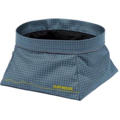RUFFWEAR Great Basin Hundenapf, Leichter, zusammenfaltbarer Reise-Hundenapf für Futter und Wasser, Größe: Small, 0,75 L, Slate Blue RUFFWEAR Great Basin Hundenapf, Leichter, zusammenfaltbarer Reise-Hundenapf für Futter und Wasser, Größe: Small, 0,75 L, Slate Blue