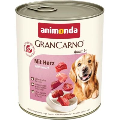 Animonda GranCarno Hund mit Herz - Hundefutter Animonda GranCarno Hund mit Herz - Hundefutter