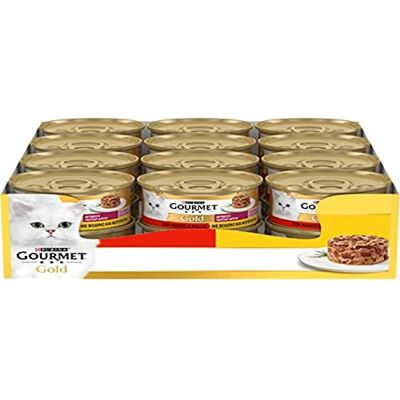 Gourmet Gold Intrecci di Gusto Katzennahrung - Rind & Huhn Gourmet Gold Intrecci di Gusto Katzennahrung - Rind & Huhn