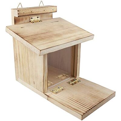 WINDHAGER Futterautomat - Für Eichhörnchen - Holz - Natur WINDHAGER Futterautomat - Für Eichhörnchen - Holz - Natur