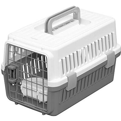 IRIS OHYAMA - Foldable transport box - L46 x P29 x A28.5 cm - Katzen & kleine Hunde ≤5 kg - Pet transport box IRIS OHYAMA - Foldable transport box - L46 x P29 x A28.5 cm - Katzen & kleine Hunde ≤5 kg - Pet transport box