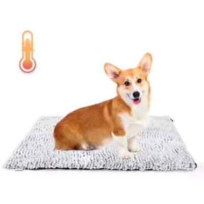 Nobleza Selbstheizende Decke Katzen & Hunde, Flauschig Waschbar, 70x50cm Wärmedecke katze ohne strom winter, wärmematte hund rutschfeste Unterseite, thermodecke hunde geräuschlos outdoor & indoor Nobleza Selbstheizende Decke Katzen & Hunde, Flauschig Waschbar, 70x50cm Wärmedecke katze ohne strom winter, wärmematte hund rutschfeste Unterseite, thermodecke hunde geräuschlos outdoor & indoor