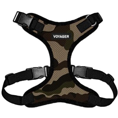 Best Pet Supplies Voyager Step-In Lock Haustiergeschirr – Allwetter-Netz, verstellbares Step-in-Geschirr für Katzen und Hunde – Armee/schwarzer Rand, M Best Pet Supplies Voyager Step-In Lock Haustiergeschirr – Allwetter-Netz, verstellbares Step-in-Geschirr für Katzen und Hunde – Armee/schwarzer Rand, M