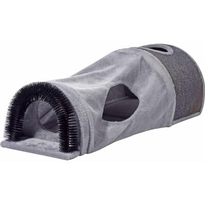 Dobar Katzentunnel - Faltbar, 20x58 cm, Grau Dobar Katzentunnel - Faltbar, 20x58 cm, Grau